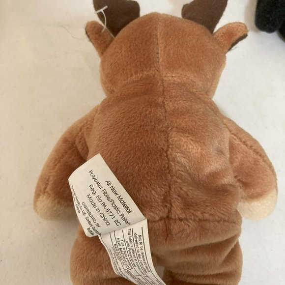 Cute little stuffed Canada Moose - 9" - Picture 3 of 5